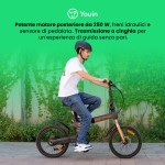 Bicicletă Electrică Youin BK1950 OSLO PRO Negru Auriu*