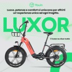 Bicicletă Electrică Youin BK1716 LUXOR II Coral 250 W