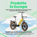 Bicicletă Electrică Youin BK1750 LUXOR II PRO A/N Galben 250 W