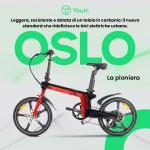 Bicicletă Electrică Youin BK1900 OSLO Roșu