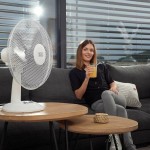 Ventilator de Masă Black & Decker ES9440030B Alb Negru 40 W