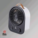 Încălzitor Grupo FM TH-22 Alb Negru 2000 W