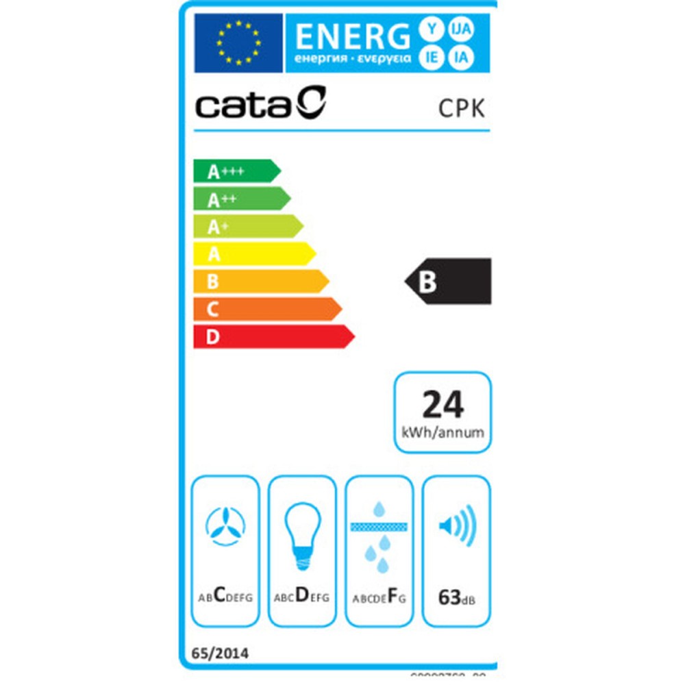 Hotă Convențională Cata CPK6000GR Gri