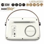 Radio Tranzistor Ledwood ALMA WHI Alb 30 W