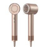 Dreame Uscător de Păr Glory Mix 1600W Ionic, 3 Duze Magnetice, Auriu