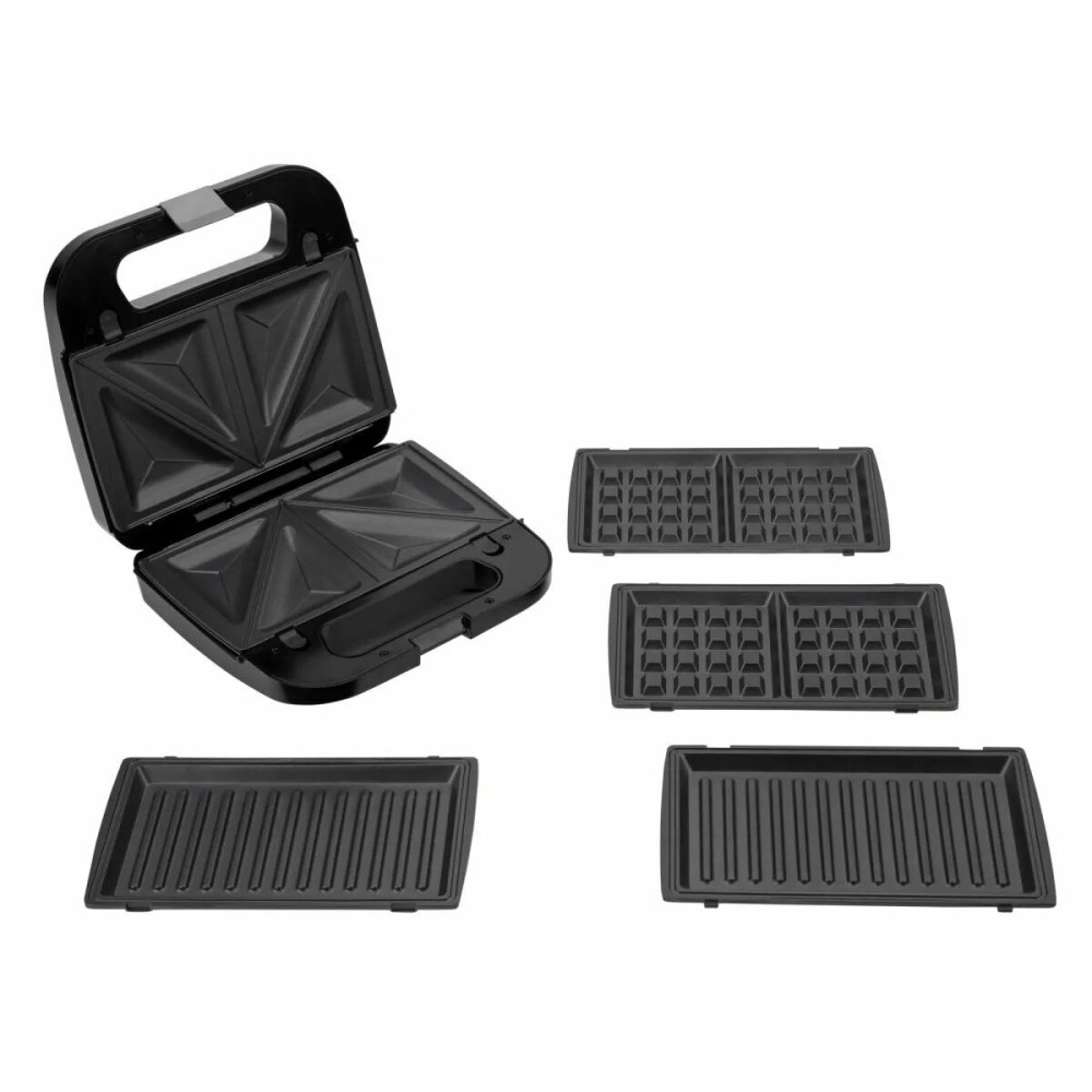 Aparat pentru Sandvișuri JATA JESW2010 Negru Gri 750 W