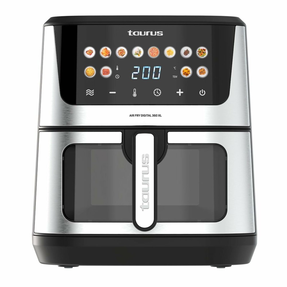 Friteuză cu Aer Taurus Negru 2100 W 8 L