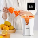 Storcător Electric Taurus CITRUS UP Alb Portocaliu 200 ml