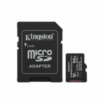 Card de Memorie Micro SD cu Adaptor Kingston SDCS3/64GB 64 GB