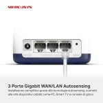 Punct de Acces Mercusys Halo H50G(2-pack) Alb 2 Unități