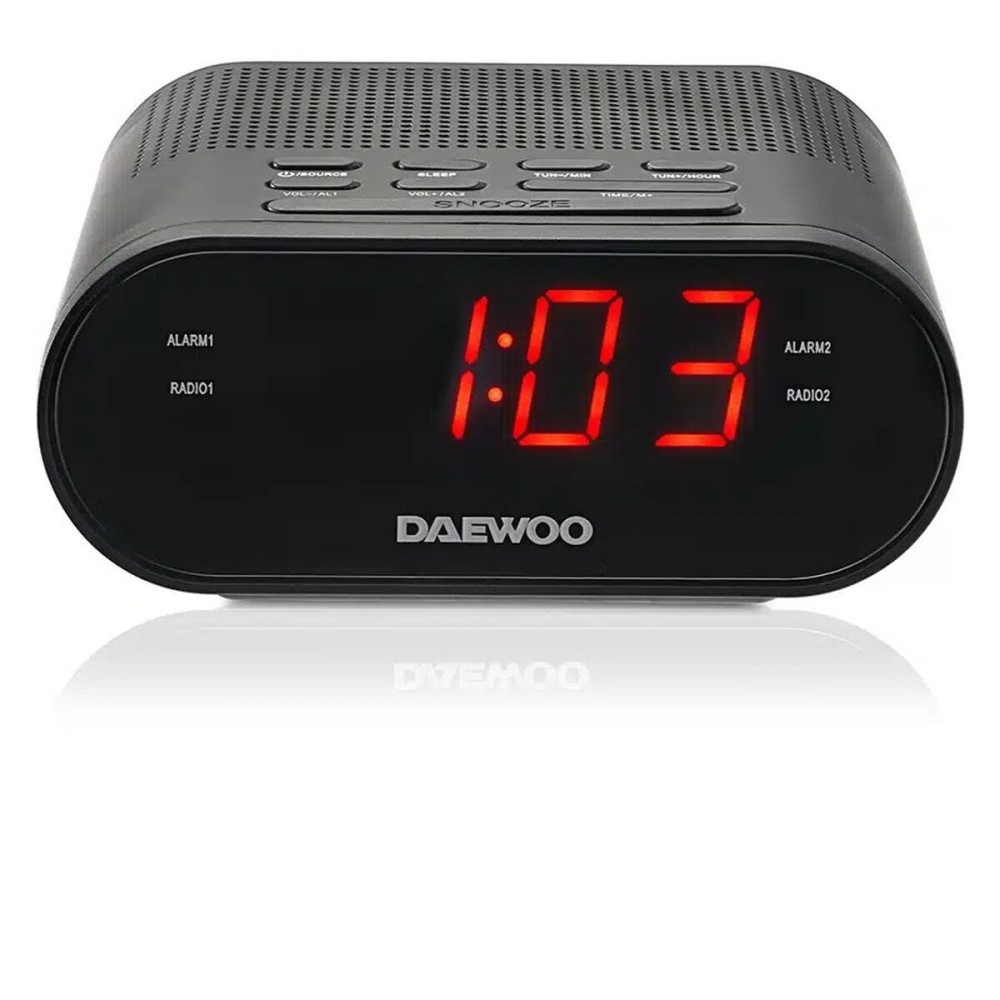 Radio Deșteptător Daewoo DW1218 Negru