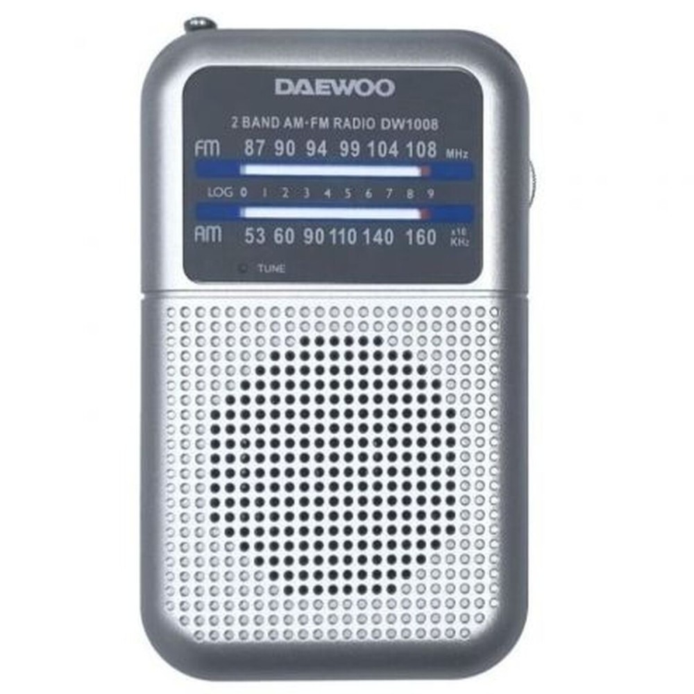 Radio Tranzistor Daewoo DW1008SL Argintiu AM/FM Retro