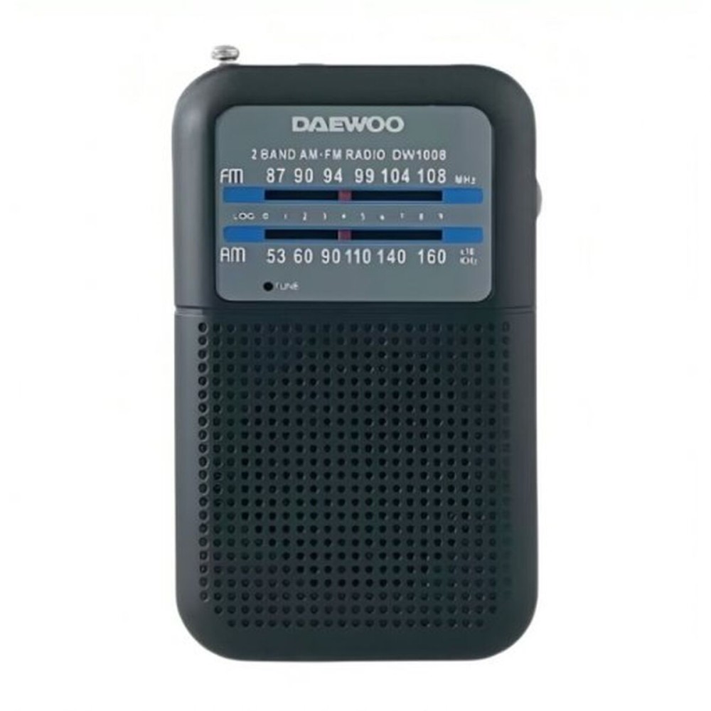 Radio Tranzistor Daewoo DW1008GR Negru Retro