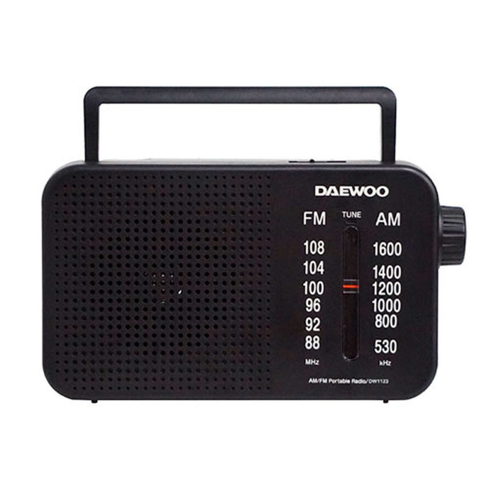 Radio Tranzistor Daewoo DW1123 Negru AM/FM Retro