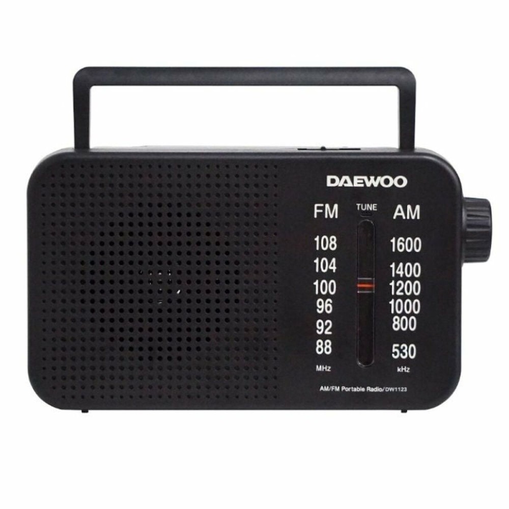 Radio Tranzistor Daewoo DW1123 Negru AM/FM Retro