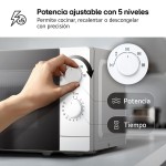 Cuptor cu microunde cu Grill LG Negru 20 L 700 W