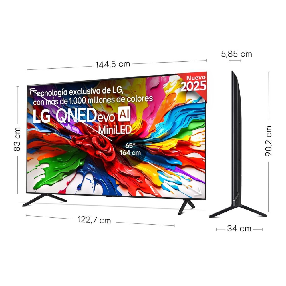 Smart TV LG 65QNED92A6A 4K Ultra HD 65" LED