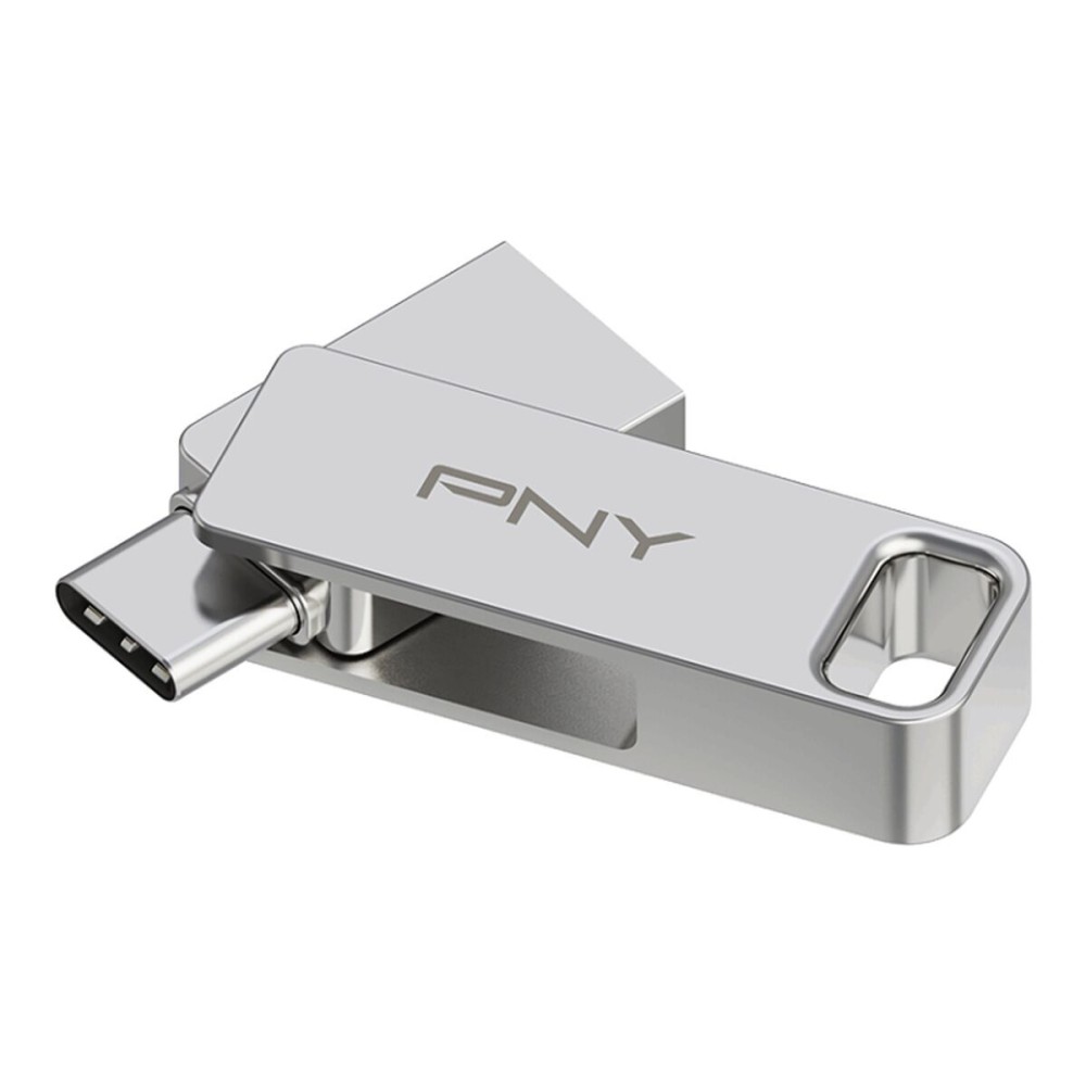 Memorie USB PNY PFDI64GDULINKTYCG Argintiu Oțel 64 GB