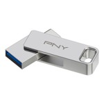 Memorie USB PNY PFDI64GDULINKTYCG Argintiu Oțel 64 GB