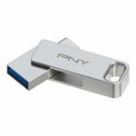 Memorie USB PNY PFDI64GDULINKTYCG Argintiu Oțel 64 GB