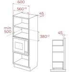 Cuptor cu microunde cu Grill Teka MSEG825FI   25L 25 L