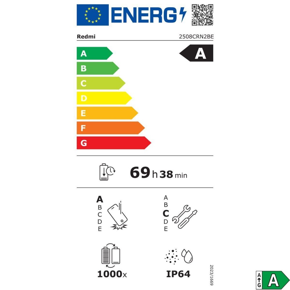 Smartphone Xiaomi REDMI 15C 5G 4-256 BK 6,9" 8 GB RAM 4 GB RAM 256 GB Negru