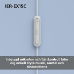 Căști Sony IEREX15CB Negru