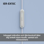 Căști Sony IEREX15CP Roz