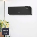 Încălzitor Black & Decker BXWSH2001E Negru 2000 W