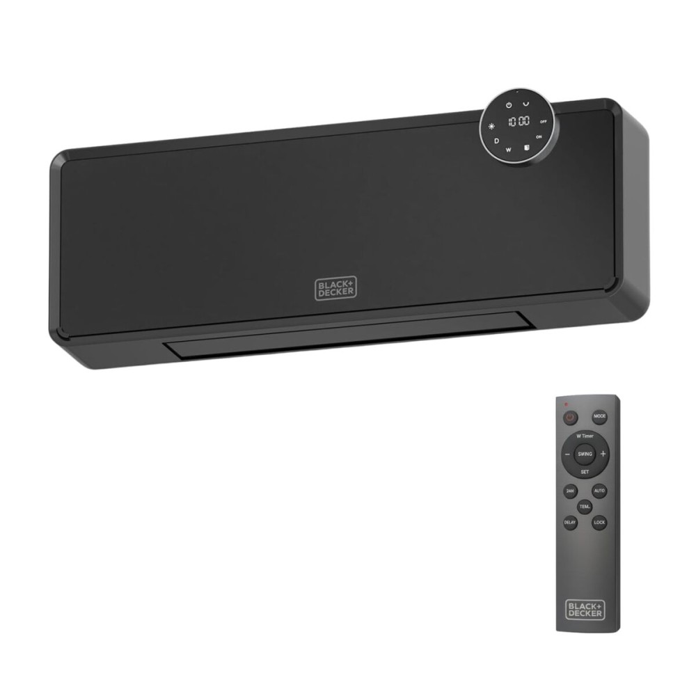 Încălzitor Black & Decker BXWSH2001E Negru 2000 W