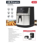 Friteuză cu Aer Orbegozo FDR 8010 Negru 1500 W 8 L