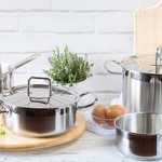 Suport de linguri BRA A344008 Oțel inoxidabil