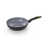 Tigaie Wok Monix M261232 Gri Aluminiu Ø 28 cm