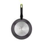 Tigaie Wok Monix M261232 Gri Aluminiu Ø 28 cm