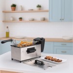 Friteuză JATA JEFR1678 Gri 2000 W