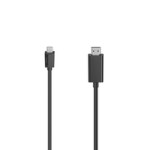 Cablu USB-C la HDMI Hama 00200718 1 m Negru