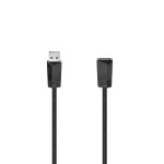 Cablu USB Hama 00200620 Negru Tată/Mamă
