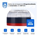 Baliză de urgență V16 conectată DGT 3.0 Philips SFL1000M/10