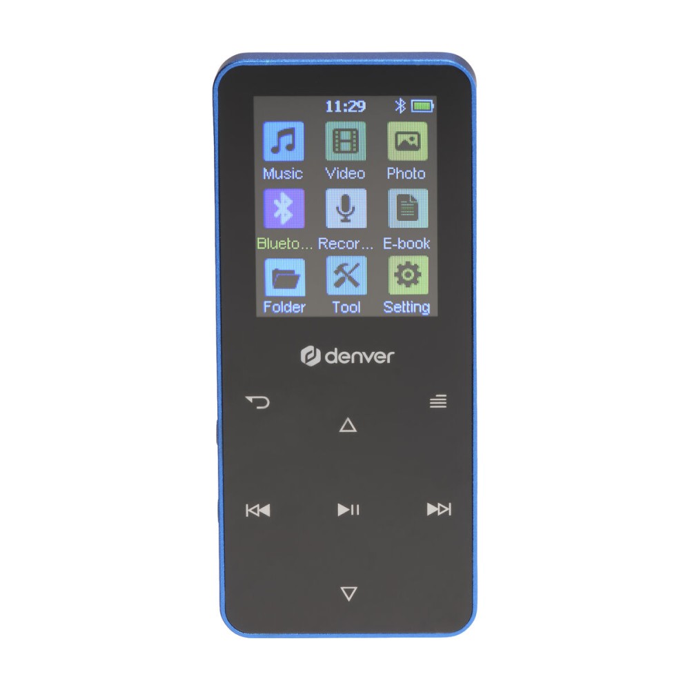 Reproducător MP4 Denver Electronics MP-1830BU 1,8" Bluetooth Albastru