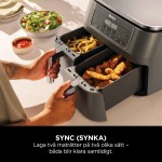 Friteuză cu Aer NINJA DZ300EU Gri 2400 W 7,6 L
