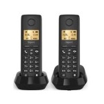Telefon fără Fir Gigaset BASIC 100 DUO Negru