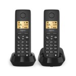 Telefon fără Fir Gigaset BASIC 100 DUO Negru