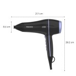 Uscător de Păr Taurus 900120 Negru 2200 W