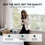 Cafetieră Portabilă Outin OUTINTEAL Turquoise Oțel inoxidabil 80 ml