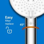 Atominis buteliukas Philips Negru Plastic