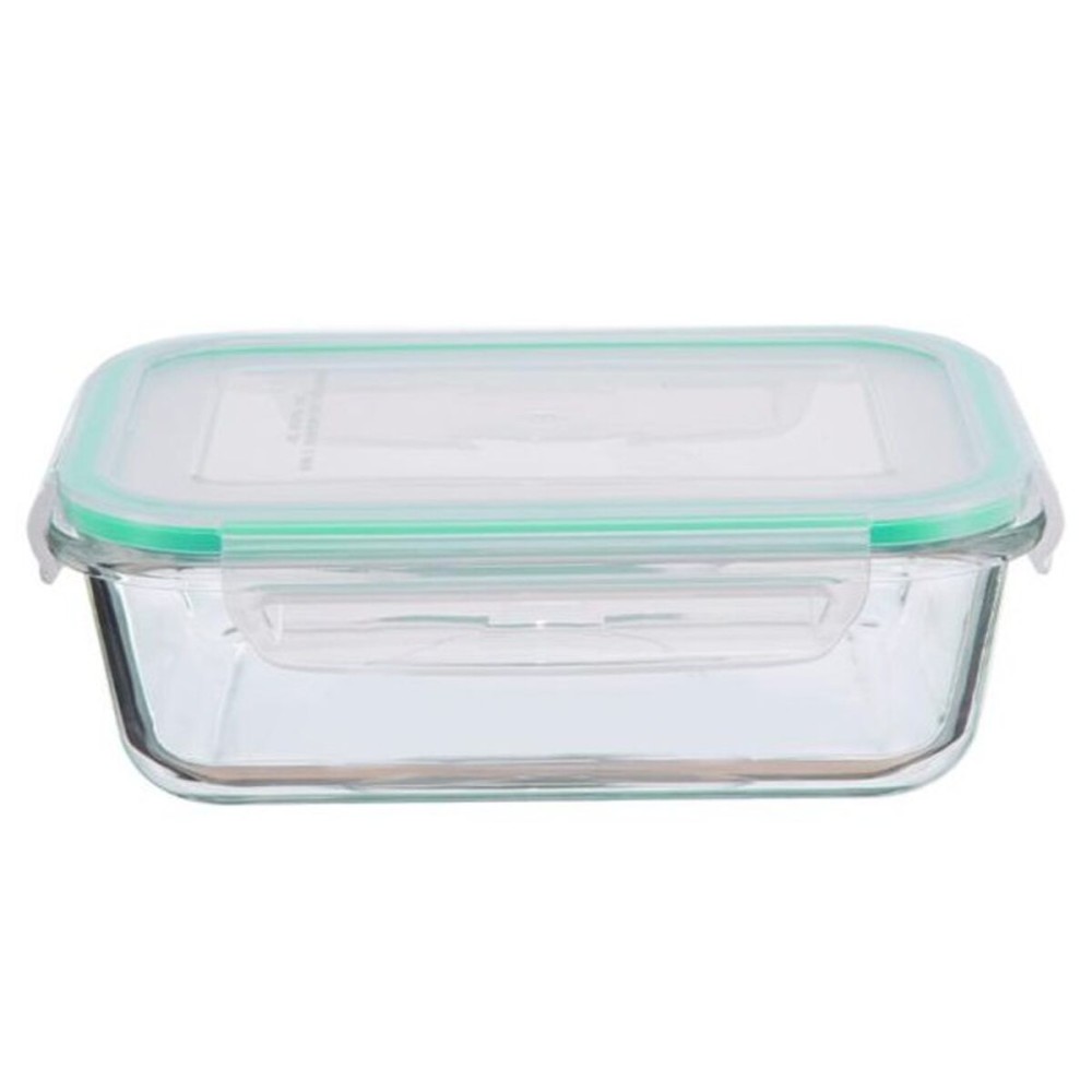 Cutie pentru Prânz Castey C-ABO1040 Transparent Sticlă borosilicată Dreptunghiular 1040 ml