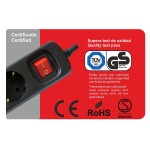 Placă de circuit Silver Electronics 9644 Negru