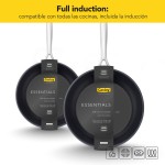 Tigaie Castey EA-S20 Gri Oțel inoxidabil Ø 20 cm