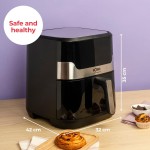 Friteuză cu Aer Solac Negru 1700 W 8 L