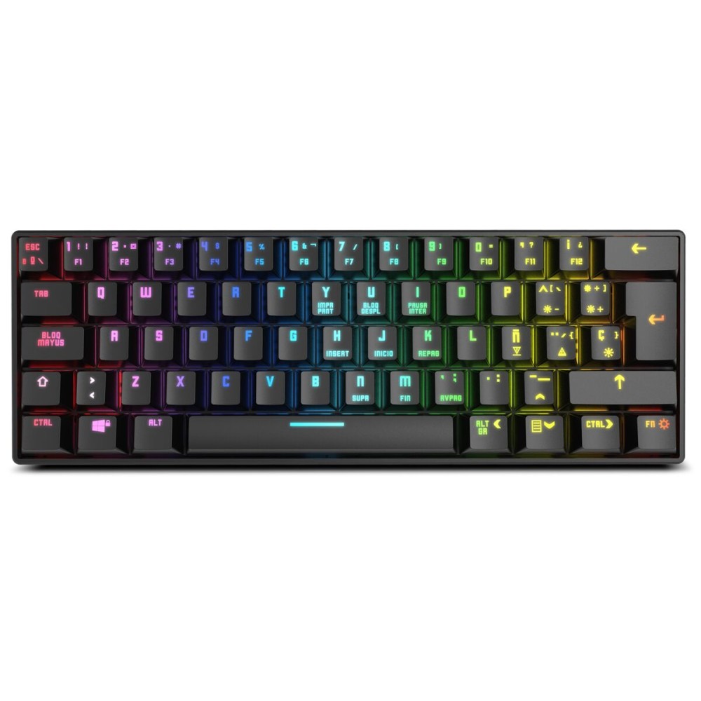 Tastatură Krom NXKROMKLSTRSP Negru RGB
